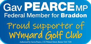 Gavin Pearce federal member for Braddon